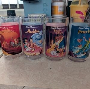 Disney Classic Movie Glass Set